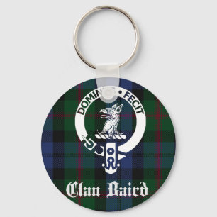 Chaveiro Clan Baird Crest Tartan