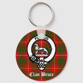 Chaveiro Clan Bruce Crest Tartan