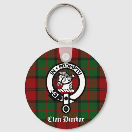 Chaveiro Clan Dunbar Tartan & Crest Crachá