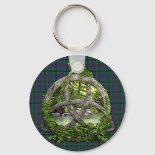 Chaveiro Clan Walker Tartan Celtic Trinity