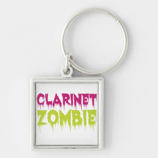 Chaveiro Clarinet Zombie (Frente)