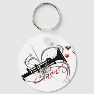 Chaveiro Clarinete do amor
