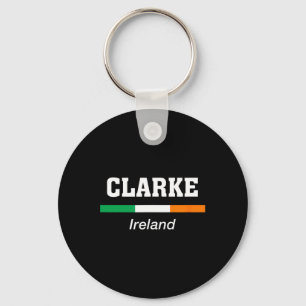 Chaveiro Clarke Irish Family Name Dia de São Patrício Irlan