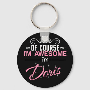 Chaveiro Claro que sou incrível, sou o nome da Doris