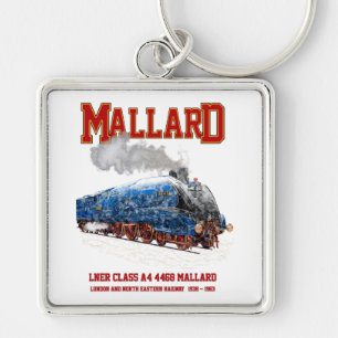 Chaveiro Classe A4 Mallard - Locomotiva a Vapor Mais Rápida