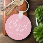 Chaveiro Classe ADD Festa de formatura ANO<br><div class="desc">Adicione qualquer ano a esta design. Isto pode ser usado para qualquer formando ou reunião - segundo grau,  faculdade,  escola de formando,  enfermagem,  escola de medicina ou mesmo escola de comércio.</div>