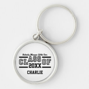 Chaveiro Classe da cadeia de chave de nome personalizada AN