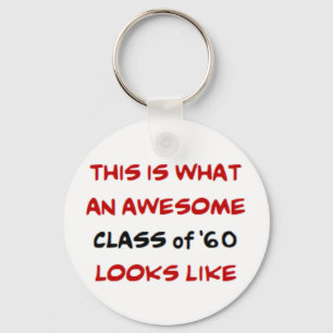 Chaveiro classe de 1960, incrível
