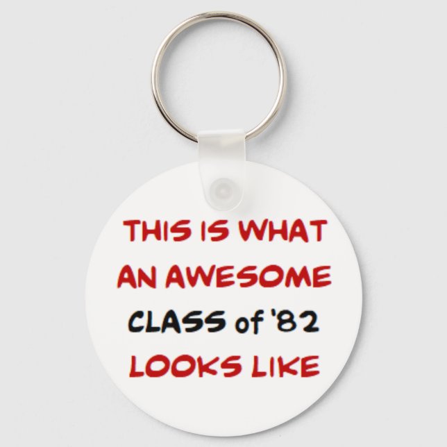 Chaveiro classe de 1982, incrível (Frente)