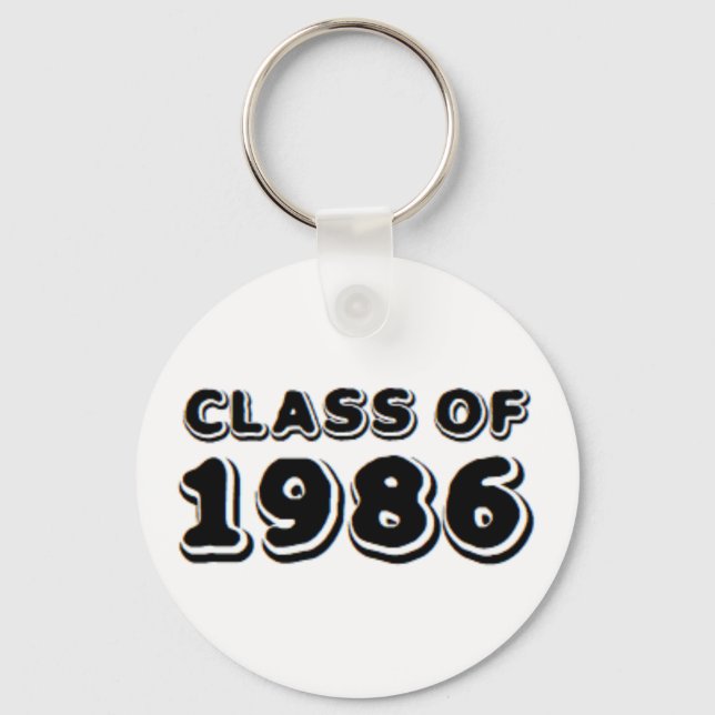 Chaveiro classe de 1986 (Frente)