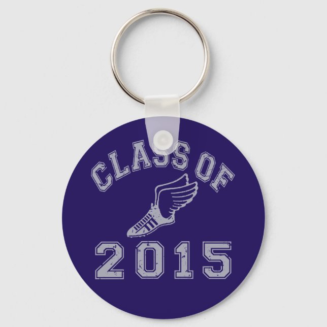 Chaveiro Classe De 2015 Track & Field - Cinza 2 (Frente)