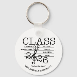 Chaveiro Classe de Graduação da Banda Marching 2026