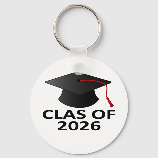 Chaveiro Classe de Graduação de 2026 T-Shirt.png (Frente)