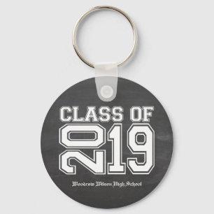 Chaveiro Classe de Graduação de Variedades Chalkboard 201