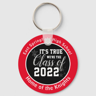 Chaveiro Classe de Segundo grau Personalizado Vermelho de 2