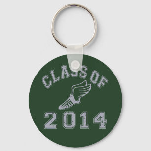 Chaveiro Classe do cinza 2014 do atletismo 2