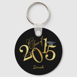Chaveiro Classe Dourada e Preta Funk Personalizada de 2015