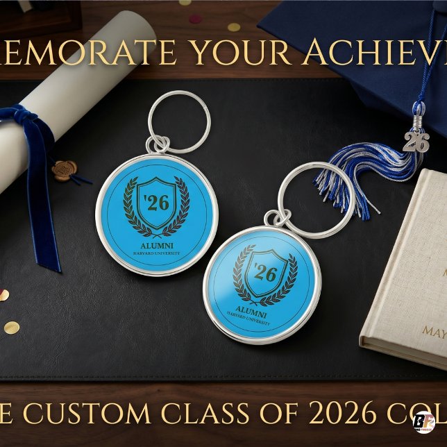 Chaveiro Classic Custom University Alumni Class of 2026 Shi (Criador carregado)