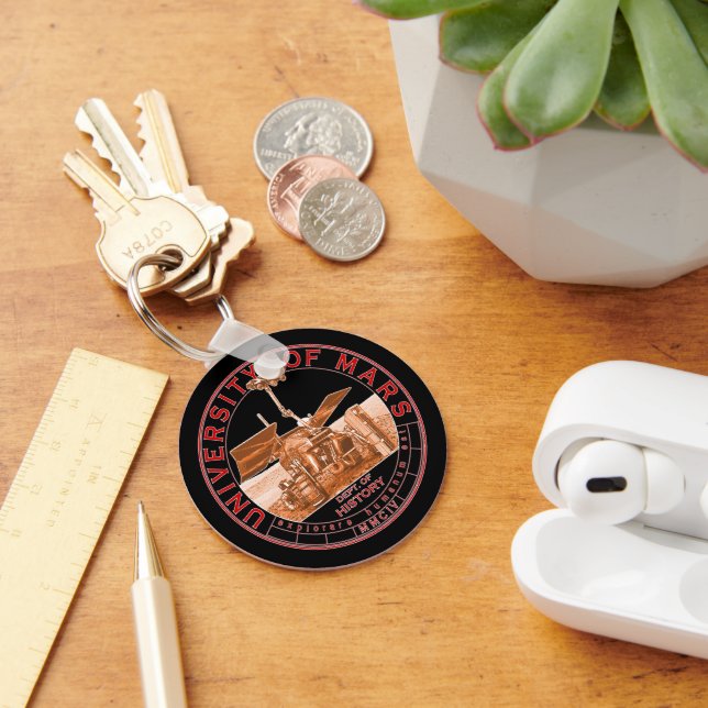 Chaveiro Classic Red Orange Logo Mars University (Mesa)