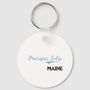 Chaveiro Clássico da cidade de Maine da ilha de Presque