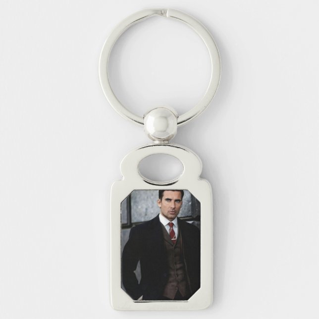 Chaveiro Classy Gentleman metal keychain (Frente)