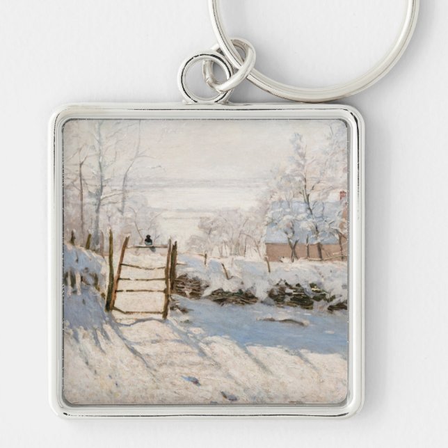 Chaveiro Claude Monet - A Pega (Frente)