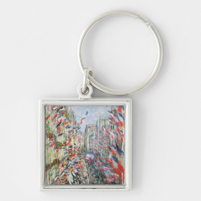 Chaveiro Claude Monet | a rua Montorgueil, Paris (Frente)