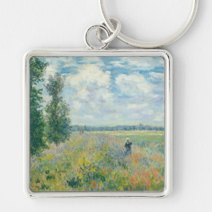Chaveiro Claude Monet - Campos de Papoulas perto de Argente