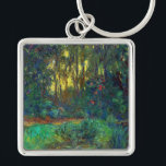 Chaveiro Claude Monet - Canto de um Pond com Lírios<br><div class="desc">Moin du bassin aux ninfheas / Canto de um Pond com Waterlily - Claude Monet,  Oil on Canvas,  1918</div>