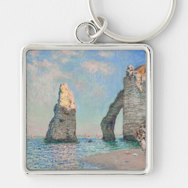 Chaveiro Claude Monet - Cliff em Etretat (Frente)