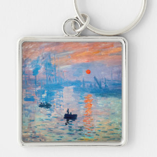 Chaveiro Claude Monet - Impressão, Nascer do Sol