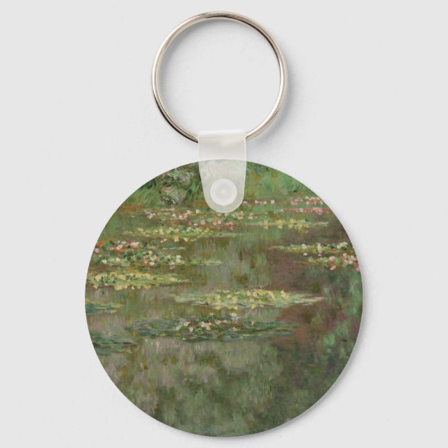 Chaveiro Claude Monet | Líquidos de água ou Lily Pond (Frente)