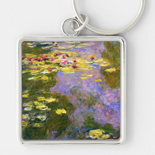 Chaveiro Claude Monet: Lírios de água (Frente)