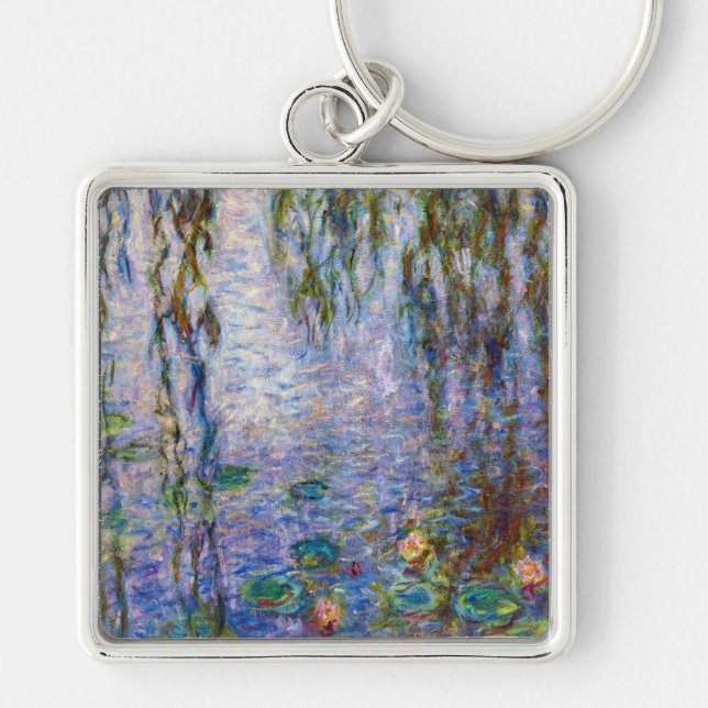 Chaveiro Claude Monet - Lírios Hídricos (Frente)