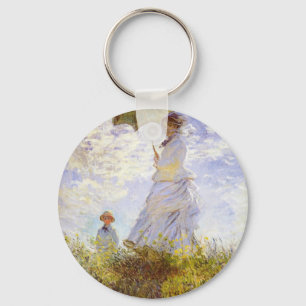 Chaveiro Claude Monet - mulher com o parasol