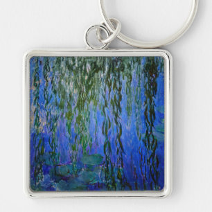 Chaveiro Claude Monet - Nenúfares com salgueiro chorão