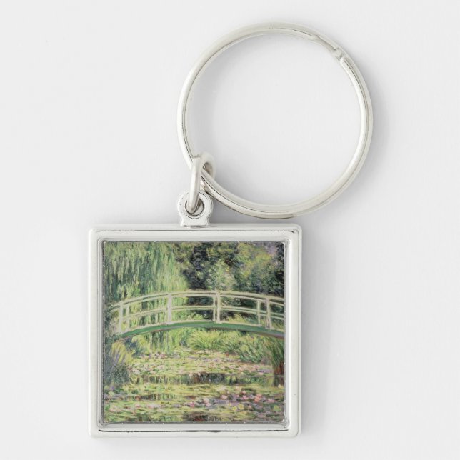 Chaveiro Claude Monet | Nenuphars branco, 1899 (Frente)