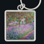 Chaveiro Claude Monet - O Jardim do Artista em Giverny<br><div class="desc">Jardim do Artista em Giverny / Le Jardin de l'artiste a Giverny - Claude Monet,  1900</div>