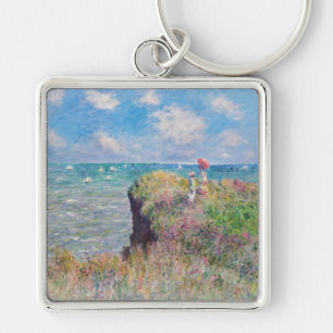 Chaveiro Claude Monet - Passeio na Falésia em Pourville