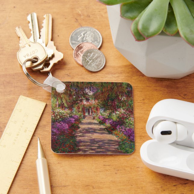 Chaveiro Claude Monet | Via no Jardim Monet (Mesa)