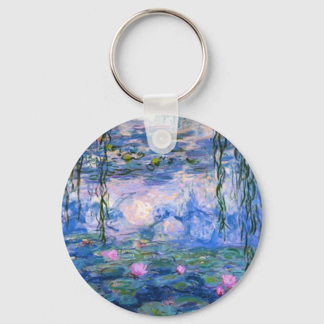 Chaveiro Claude Monet Water Lillies 1919 (Frente)