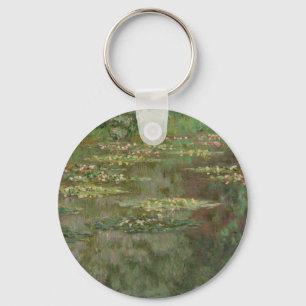 Chaveiro Claude Monet   Waterlilies ou a lagoa do lírio de