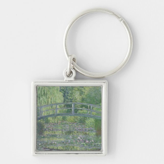 Chaveiro Claude Monet | Waterlily Pond: Harmonia Verde (Frente)