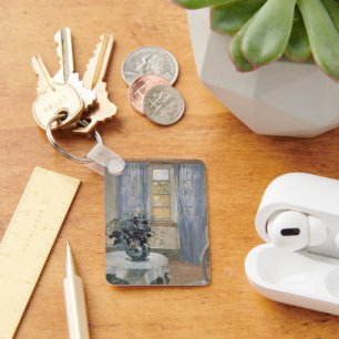 Chaveiro Clematite Azul no Estúdio do Artista, Anna Ancher