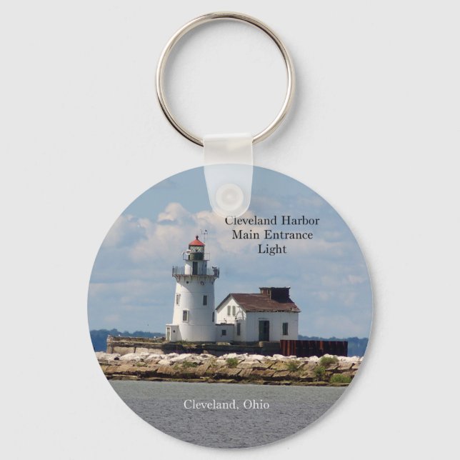 Chaveiro Cleveland Harbour Main Entrance Light chain (Frente)