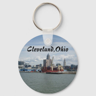 Chaveiro CLEVELAND,OHIO ON LAKE ERIE keychain
