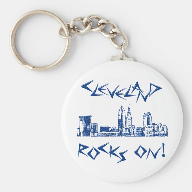 Chaveiro Cleveland Rocks! (Frente)