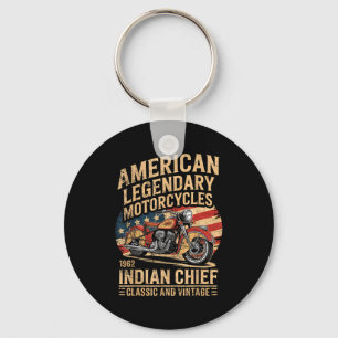 Chaveiro Clic & Moto Americana Antiga Indian Nascida