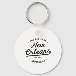 Chaveiro Clic Retro Vintage Nova Orleans Louisiana Casual B