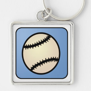 Chaveiro Clip Art de Desenho Animado Esportes, Beisebol, Fu